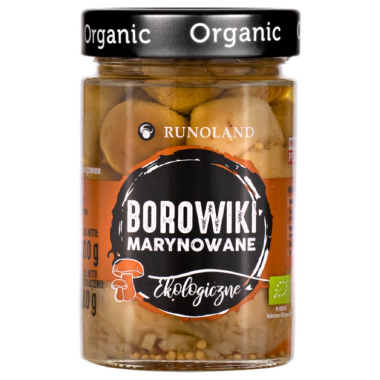 BOROWIK MARYNOWANY BIO 300 g (180 g) - RUNOLAND