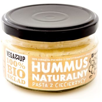 HUMMUS NATURALNY BIO 190 g - VEGA UP