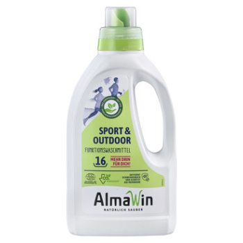PŁYN DO PRANIA SPORTOWYCH UBRAŃ (KONCENTRAT) ECO 750 ml (16 PRAŃ) - ALMAWIN