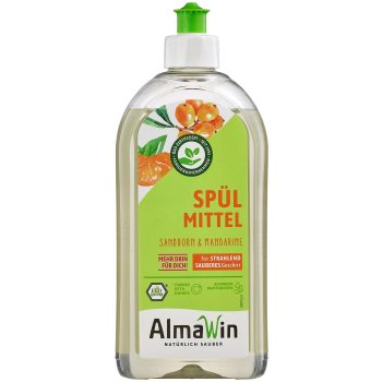 PŁYN DO MYCIA NACZYŃ ROKITNIKOWO - MANDARYNKOWY (KONCENTRAT) ECO 1 L - ALMAWIN