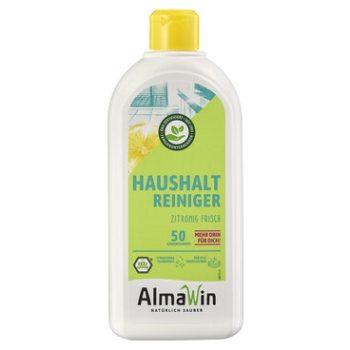 PŁYN DO CZYSZCZENIA WSZYSTKICH POWIERZCHNI CYTRYNA (KONCENTRAT) ECO 500 ml - ALMAWIN