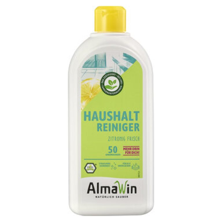 PŁYN DO CZYSZCZENIA WSZYSTKICH POWIERZCHNI CYTRYNA (KONCENTRAT) ECO 500 ml - ALMAWIN