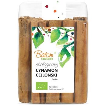 CYNAMON CEJLOŃSKI LASKA BIO 125 g - BATOM