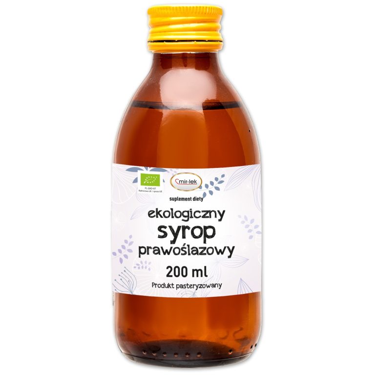 SYROP PRAWOŚLAZOWY BIO 200 ml - MIR-LEK