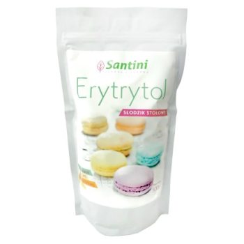 ERYTRYTOL FRANCUSKI BEZGLUTENOWY 500 g (TOREBKA) - SANTINI